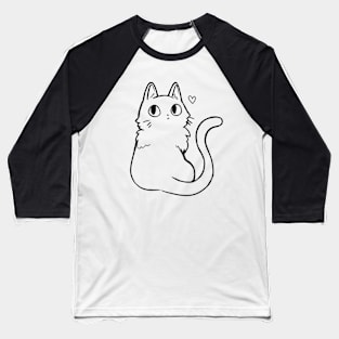 Kitty Baseball T-Shirt